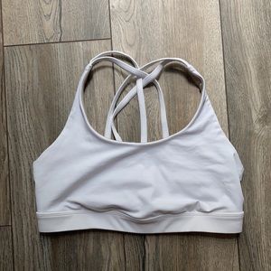 Lululemon white sports bra